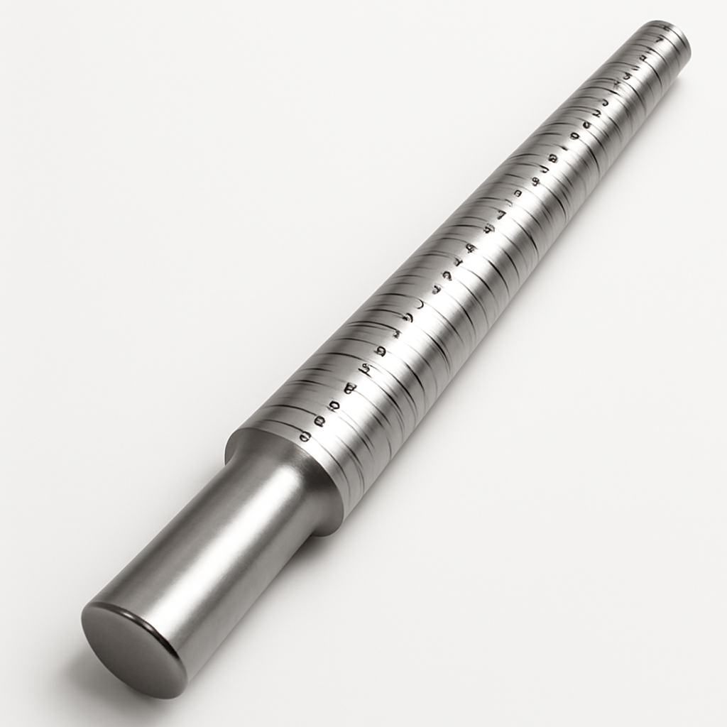 US Steel Ring Ruler