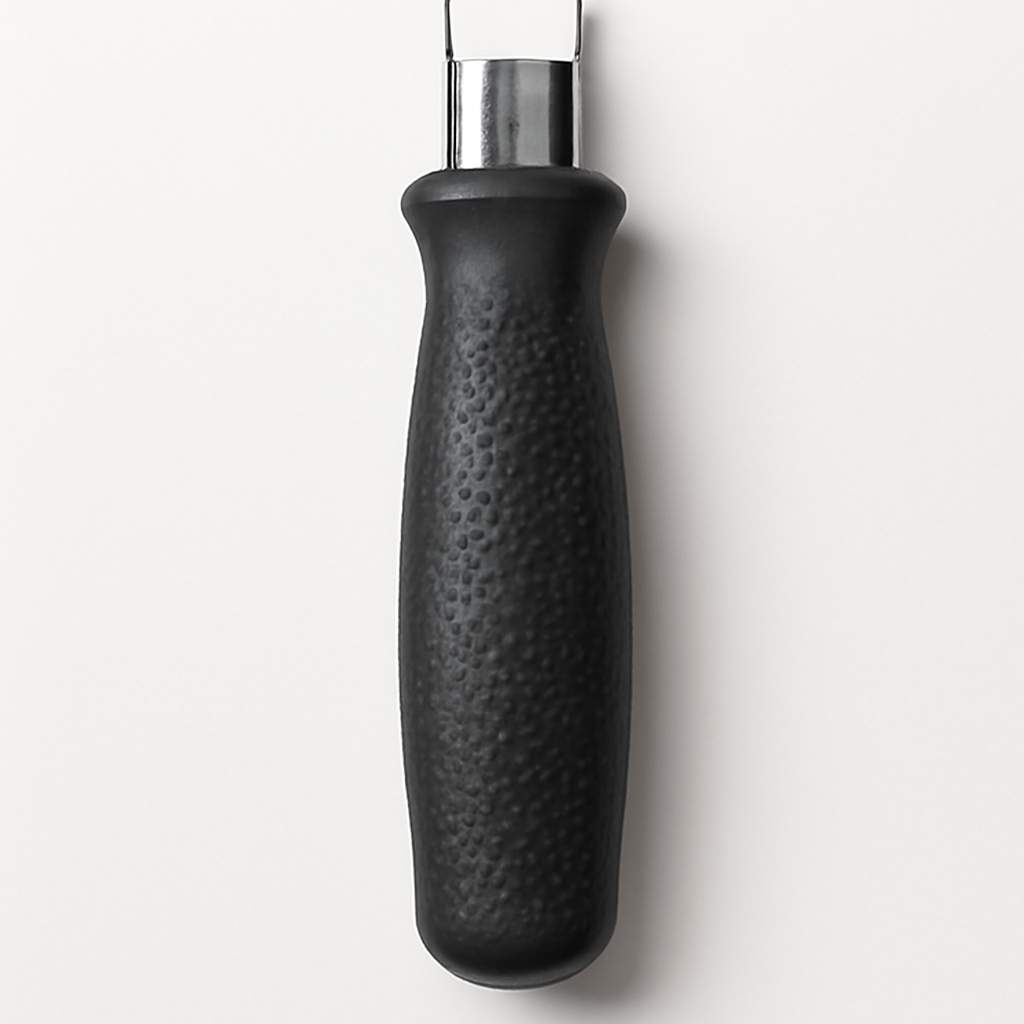 Knife Handle with Rubber