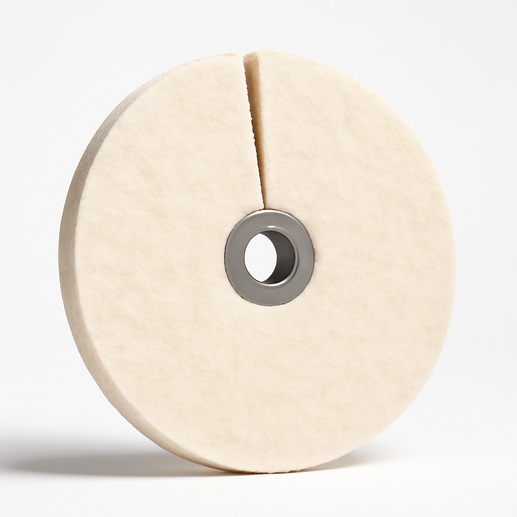 Split Lap Felt Wheel 5/6 inch